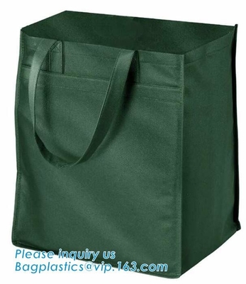 Sublimación de encargo del nuevo diseño que imprime los bolsos no tejidos de Rpet, bolso no tejido aislado no tejido portátil al aire libre de las compras