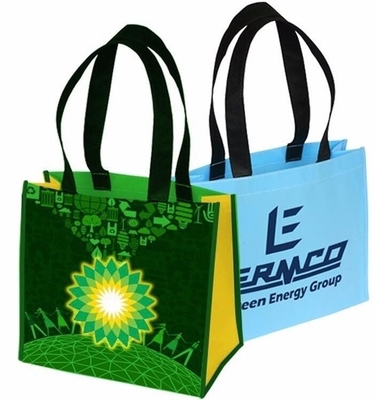 Venta al por mayor no no tejida superior del bolso del polipropileno de las ventas, compras de encargo recicladas baratas vendedoras superiores pp del totalizador del ultramarinos de la impresión