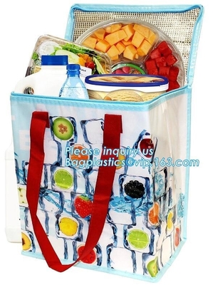CREE EL BOLSO NO no TEJIDO del REGALO para requisitos particulares de la NAVIDAD de Navidad, totalizador reutilizable w del ultramarinos del bolso de compras de la fruta de la protección del medio ambiente