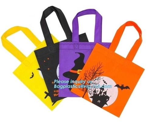 el bolso del regalo de días de fiesta, bolso del caramelo, el pequeño handlcustom pp laminó venta caliente tejida los pp no tejida del bolso de China de los bolsos en China del alibaba
