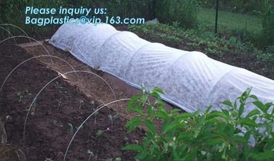 Tela no tejida agrícola de la sombrilla ULTRAVIOLETA anti, cubierta de tierra no tejida de /agriculture de la tela del spunbond agrícola de los pp para el pl