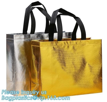 La sublimación de encargo del nuevo diseño que imprimía los bolsos no tejidos de Rpet, compras Pp de Eco laminó los bolsos no tejidos, bolso del rpet, saco del rpet