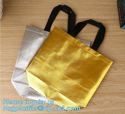 La sublimación de encargo del nuevo diseño que imprimía los bolsos no tejidos de Rpet, compras Pp de Eco laminó los bolsos no tejidos, bolso del rpet, saco del rpet