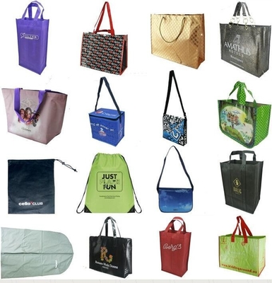 Los pescados plegables amistosos reutilizables portátiles promocionales del poliéster de Eco del tamaño estándar forman las compras Tote Bags With Handle