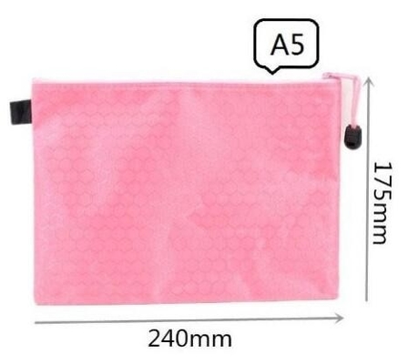 Bolso con 6 colores, bolso de nylon de encargo de los efectos de escritorio/pencilc de los efectos de escritorio de la oficina de la caja del bolsillo de Pen Pouch School Class Binder del lápiz