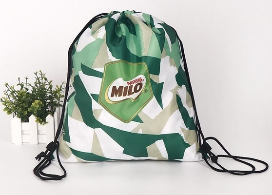 El bolso que hacía compras plegable del poliéster reutilizable barato caliente de la venta, aduana llana natural reciclada imprimió de encargo promocional impreso