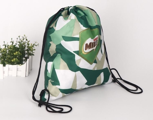 El bolso que hacía compras plegable del poliéster reutilizable barato caliente de la venta, aduana llana natural reciclada imprimió de encargo promocional impreso