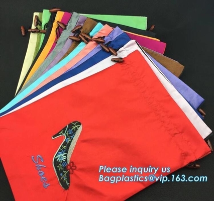 la bolsa de asas plegable del poliéster reciclable promocional de la tela, deportes de impresión a todo color personalizados Wate reutilizable plegable
