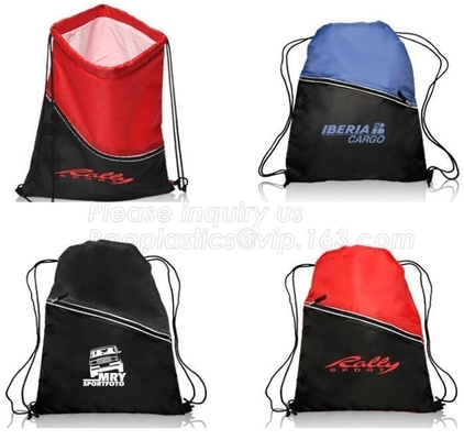 Nuevo poliéster vendedor caliente llegado Tote Bag, bagplastics plegable de encargo barato de los bolsos del poliéster del diseño plástico de la bola que hace compras