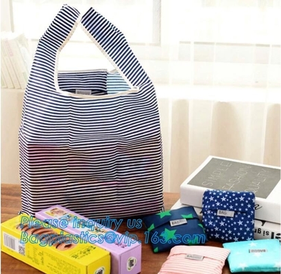 Bolso de compras metálico no tejido profesional modificado para requisitos particulares del poliéster, bolso de lazo del poliéster/bolso del poliéster de la promoción/de nylon