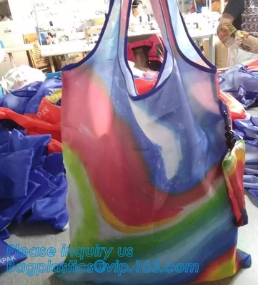 Bolso de nylon modificado para requisitos particulares colorido de la mochila del lazo del poliéster impermeable del logotipo moda barata al por mayor del precio de la pequeña, deporte