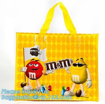 bolso tejido pp laminado impreso barato de las compras del totalizador, bolso que hace compras laminado tejido pp, wi tejidos pp del bolso de compras del regalo de calidad