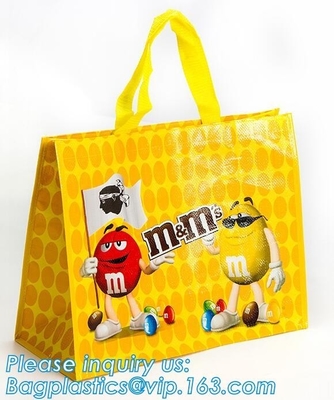 bolso tejido pp laminado impreso barato de las compras del totalizador, bolso que hace compras laminado tejido pp, wi tejidos pp del bolso de compras del regalo de calidad