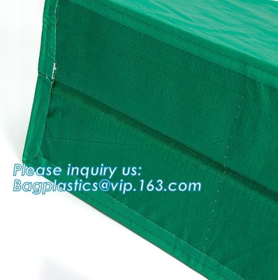 Las compras de encargo Carry Fabric PP de Logo Printed Eco Friendly Tote laminaron el bolso no tejido reciclable, re del ultramarinos del supermercado