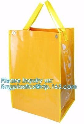 Ultramarinos que hace compras no tejido grande reutilizable Tote Bag de Eco PP con el logotipo, vagos tejidos PP de impresión modificados para requisitos particulares promocionales de las compras