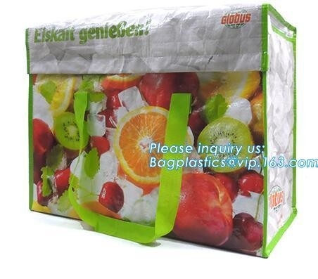 bolso que hace compras tejido PP grande de 50kg Matte Starry Lamination con la cremallera, cruce reutilizable ambiental que hace compras del supermercado