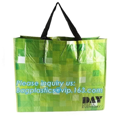 La aduana barata al por mayor del precio imprimió Eco Tote Grocery Shopping Fabric amistoso que los PP laminaron el bolso no tejido reciclable