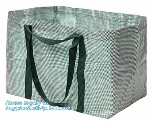 Impresión de encargo de la imagen reciclar el bolso tejido Pp promocional laminado de las compras, fábrica Logo Reusable Folda de encargo de la promoción