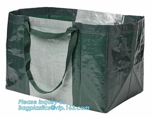 Impresión de encargo de la imagen reciclar el bolso tejido Pp promocional laminado de las compras, fábrica Logo Reusable Folda de encargo de la promoción