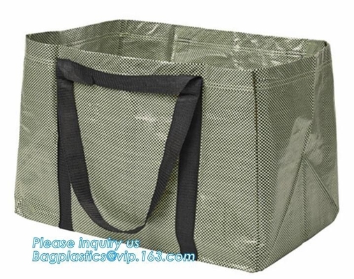 Impresión de encargo de la imagen reciclar el bolso tejido Pp promocional laminado de las compras, fábrica Logo Reusable Folda de encargo de la promoción