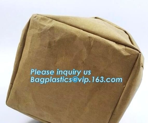 BOLSOS DE TYVEK, BOLSO IMPERMEABLE DE TYVEK, LA BOLSA DE ASAS, BOLSO REUTILIZABLE DE PAPEL DE DU PONT, TYVEK PLEGABLE, PAPEL DE TYVEK, PAP RESPETUOSO DEL MEDIO AMBIENTE