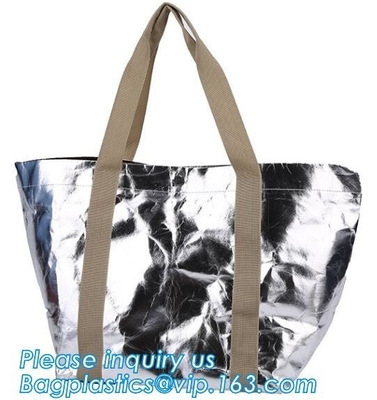 Shopp de papel Tyvek de las compras de Du Pont de los bolsos que hacen compras del tyvek del papel de compras del wasterproof degradable plegable reutilizable de papel de los bolsos