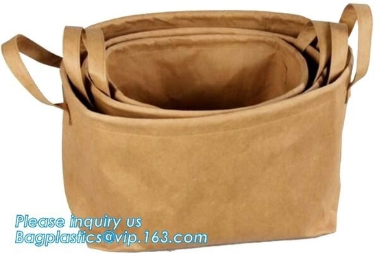 Shopp de papel Tyvek de las compras de Du Pont de los bolsos que hacen compras del tyvek del papel de compras del wasterproof degradable plegable reutilizable de papel de los bolsos