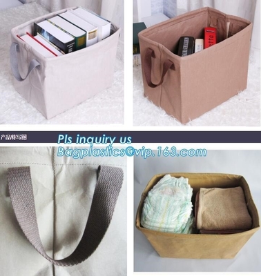 El documento de papel reciclable del bolso del almacenamiento de Du Pont Tyvek Kraft, bolso aislado almuerzo de Du Pont Tyvek, recicla Waterpr respetuoso del medio ambiente