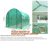 El jardín biodegradable de aluminio empaqueta la casa verde para la agricultura