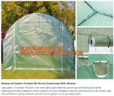 El jardín biodegradable de aluminio empaqueta la casa verde para la agricultura
