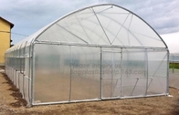 El jardín biodegradable de 4 estantes empaqueta la granja reforzada de la agricultura de las casas verdes de la cubierta