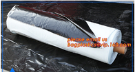Película plástica reflexiva blanca negra resistente ULTRAVIOLETA del pajote de PE/Polyethylene/Poly para la capa agrícola BAGEASE de la cubierta de tierra