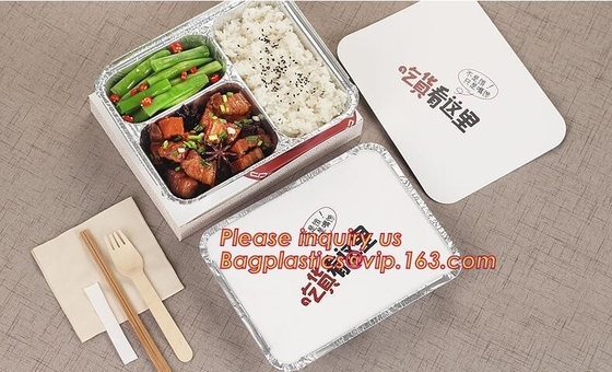 bandeja de la barbacoa, bandeja de alta calidad de la barbacoa del papel de aluminio, envase disponible del papel de aluminio, comida disponible del papel de aluminio