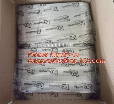 Bien venta del envase de aluminio de abastecimiento del envase del papel de aluminio del envase de Tray Fast Food Disposable Foil BAGEASE PACKAG