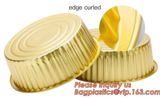 El envase del papel de aluminio para el paquete de la comida, el material de aluminio y utilización el PAQUETE disponible del envase BAGEASE del papel de aluminio