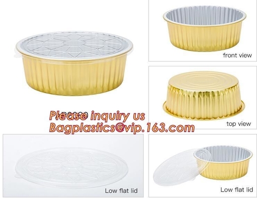El envase del papel de aluminio para el paquete de la comida, el material de aluminio y utilización el PAQUETE disponible del envase BAGEASE del papel de aluminio