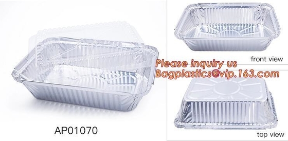 Envase disponible BAGEASE PAC del envase del papel de aluminio del uso de la cocina del OEM, fácil de abrir y simple de la disposición de aluminio del papel
