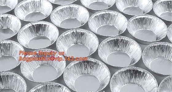Envase para llevar de impresión de encargo de la comida de Logo Disposable Rectangular Aluminum Foil con la tapa del papel, alumbre durable disponible