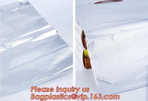 rollo de aluminio enorme de la hoja del papel de embalaje de la BARBACOA del uso de la cocina del hogar, rollos de jumbo del papel de aluminio, rollos de jumbo de la hoja bagplastic