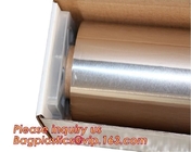 Categoría alimenticia de papel del rollo enorme del papel de aluminio de la hoja, bagplastics de aluminio del rollo enorme de la hoja 0.01X 280 /350/380 milímetro del hogar