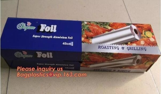 Rollo reciclable del papel de papel de aluminio del hogar, hoja caliente Rolls, rollo colorido del aluminio de la alimentación del papel de aluminio para el pelo