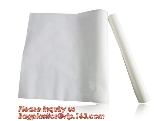 Papel de pergamino cubierto silicón antiadherente de la anchura de los 5M*37CM que cuece, papel de la asación para la parrilla, línea, cocinando, bagplastics pac de la BARBACOA