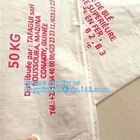 el bolso tejido los pp laminado para la industria, bolsas de papel del papel de Kraft laminó los bolsos alineados polivinílicos tejidos de Kraft del saco con su propio logotipo