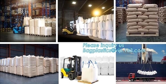 los bolsos a granel grandes tejidos del polipropileno del bolso FIBC de los pp, bolso grande tejido los pp del bolso del bulto del fibc de la fuente para el bolso del jumbo 500kg lanzan el fibc con una honda, limi