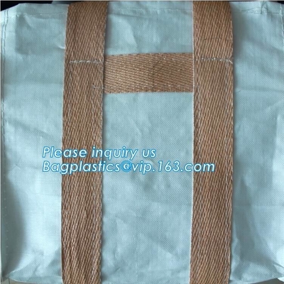 ROLLO GRANDE (ENORME) de la TELA TEJIDA de los PP del BOLSO de FIBC, bolso tejido pp material virginal del bulto del bolso 1000kg pp de los PP del bolso grande enorme enorme del bolso