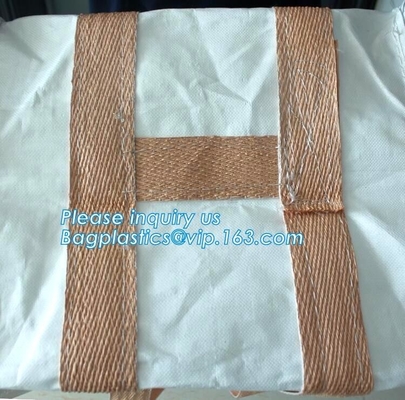 ROLLO GRANDE (ENORME) de la TELA TEJIDA de los PP del BOLSO de FIBC, bolso tejido pp material virginal del bulto del bolso 1000kg pp de los PP del bolso grande enorme enorme del bolso