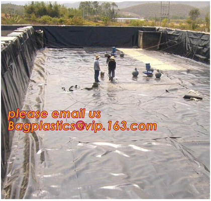 geomembrane para el geomembrane del vertido del geomembrane del HDPE del vertido, geomembrane BAGEASE de 2.0m m del HDPE del precio/gse del geomembrane del HDPE