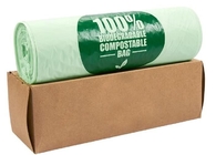 Bolsos biodegradables del estiércol vegetal del OEM en el carrito Liner de los residuos orgánicos del supermercado del rollo