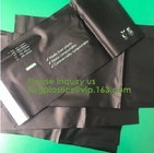 El correo biodegradable impreso empaqueta el mensajero de empaquetado de envío del anuncio publicitario