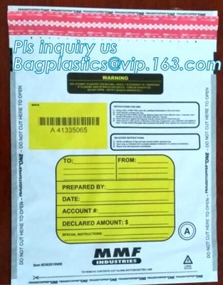El correo plástico empaqueta el aeropuerto de Icao Stebs de las fuentes del banco que la tienda con franquicia trata de forzar evidente